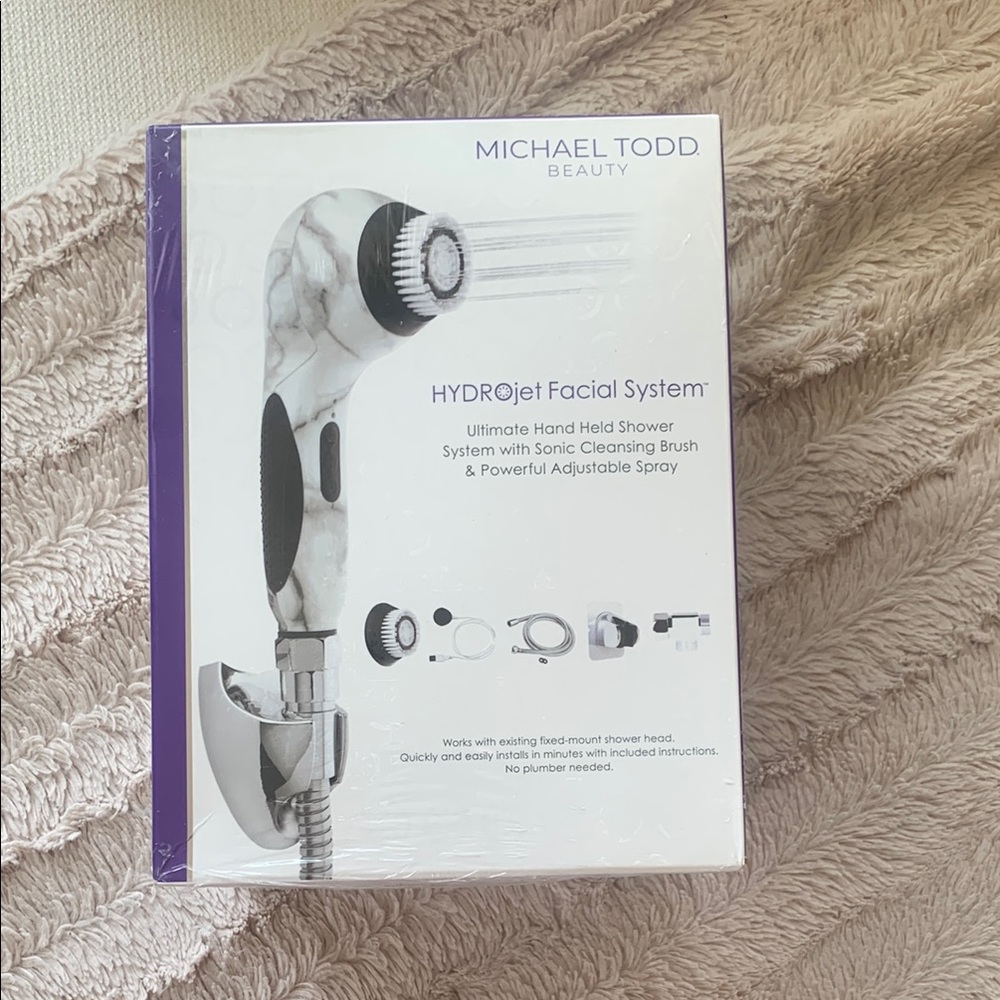 Michael Todd HYDROjet Facial System - Black and Silver
